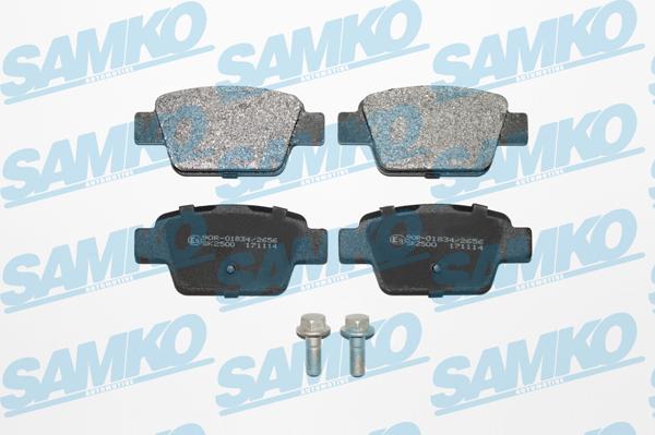 Samko 5SP1269 - Brake Pad Set, disc brake www.parts5.com