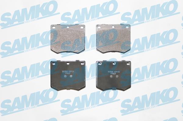 Samko 5SP126 - Brake Pad Set, disc brake www.parts5.com