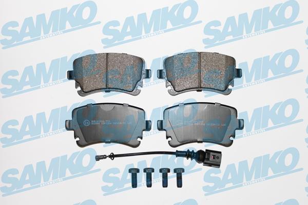 Samko 5SP1206 - Brake Pad Set, disc brake www.parts5.com