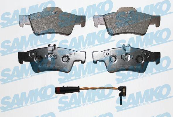 Samko 5SP1232A - Brake Pad Set, disc brake www.parts5.com