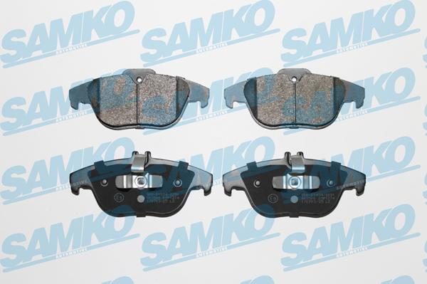 Samko 5SP1274 - Brake Pad Set, disc brake www.parts5.com