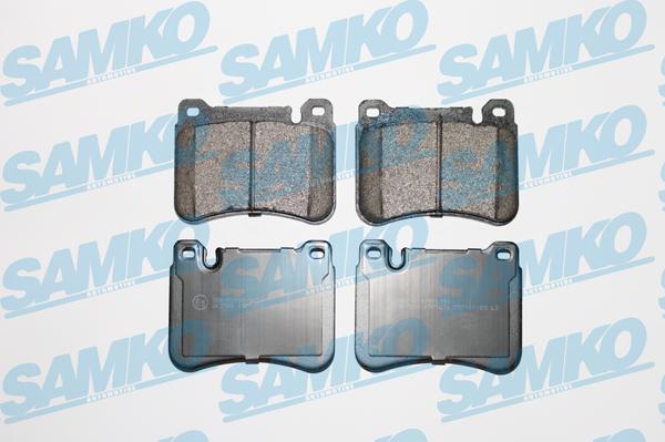 Samko 5SP1276 - Brake Pad Set, disc brake www.parts5.com
