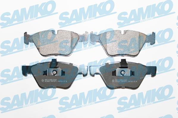Samko 5SP1271 - Brake Pad Set, disc brake www.parts5.com