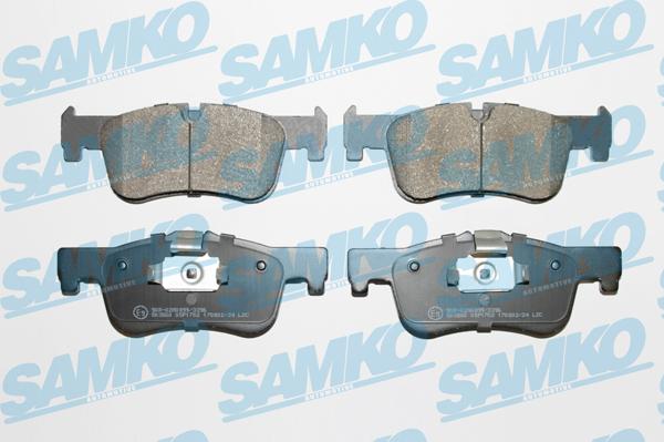 Samko 5SP1752 - Brake Pad Set, disc brake www.parts5.com