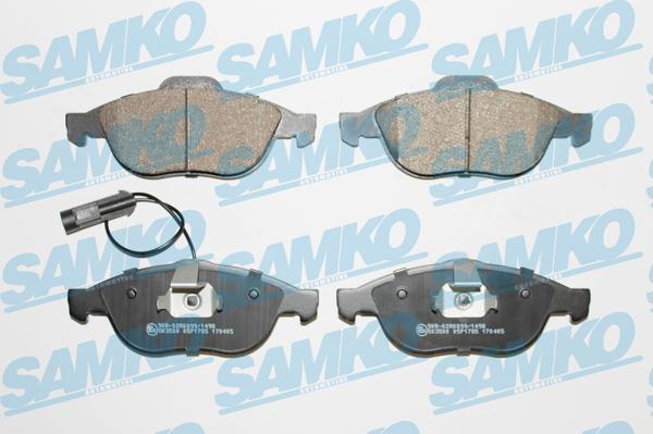 Samko 5SP1785 - Brake Pad Set, disc brake www.parts5.com