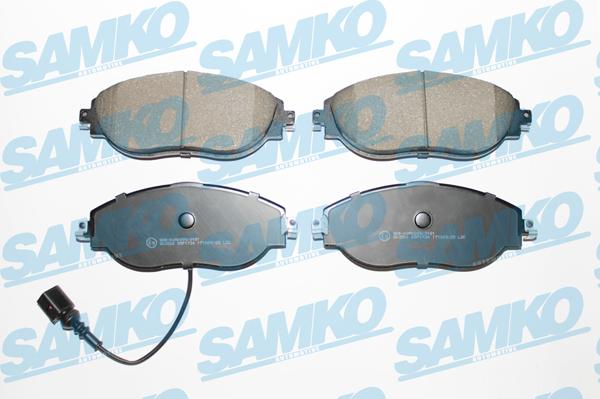 Samko 5SP1734 - Brake Pad Set, disc brake www.parts5.com