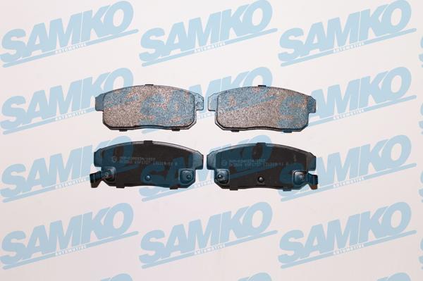 Samko 5SP1727 - Brake Pad Set, disc brake www.parts5.com