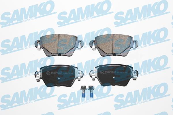 Samko 5SP897 - Brake Pad Set, disc brake www.parts5.com