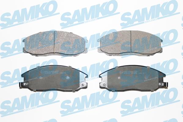 Samko 5SP859 - Brake Pad Set, disc brake www.parts5.com