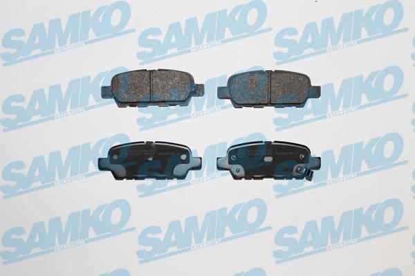 Samko 5SP857 - Brake Pad Set, disc brake www.parts5.com