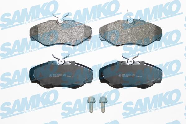 Samko 5SP869 - Brake Pad Set, disc brake www.parts5.com