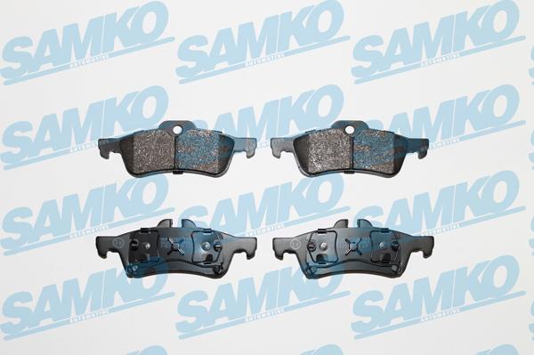 Samko 5SP861 - Brake Pad Set, disc brake www.parts5.com