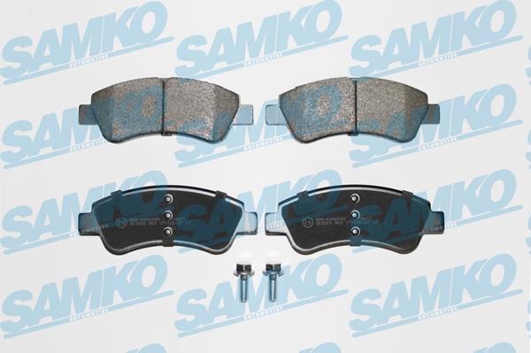 Samko 5SP802 - Brake Pad Set, disc brake www.parts5.com