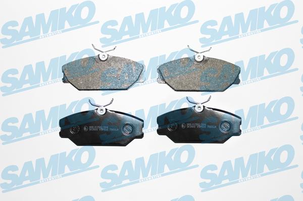 Samko 5SP816 - Brake Pad Set, disc brake www.parts5.com