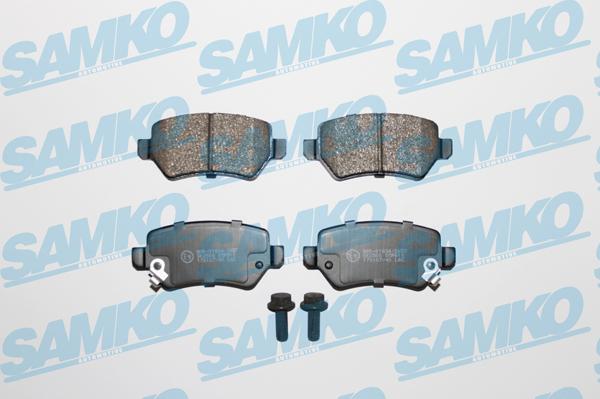 Samko 5SP811 - Тормозные колодки, дисковые, комплект www.parts5.com