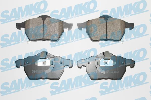 Samko 5SP812 - Brake Pad Set, disc brake www.parts5.com