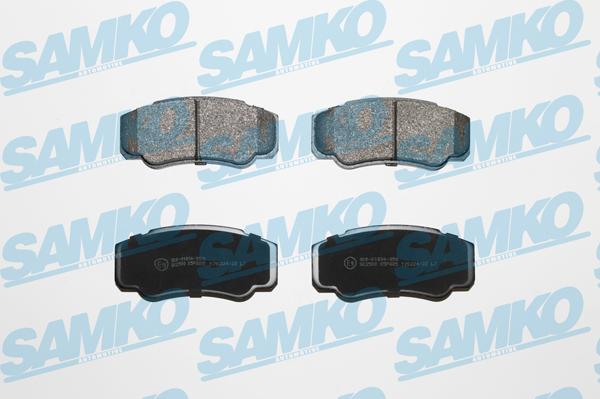 Samko 5SP885 - Brake Pad Set, disc brake www.parts5.com