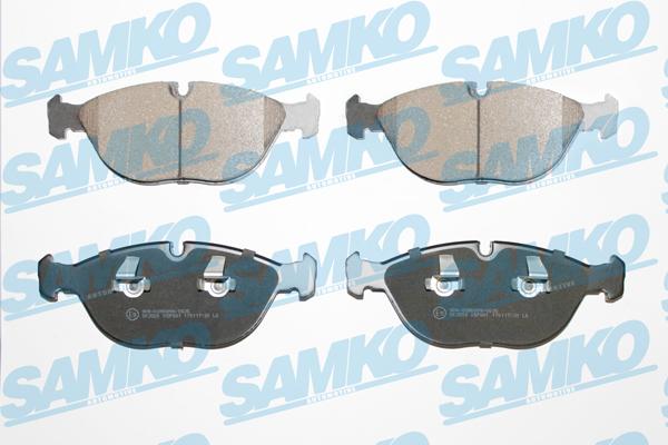 Samko 5SP881 - Brake Pad Set, disc brake www.parts5.com