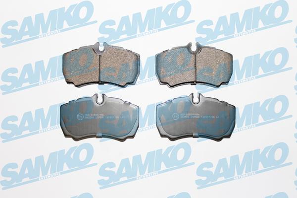 Samko 5SP830 - Brake Pad Set, disc brake www.parts5.com