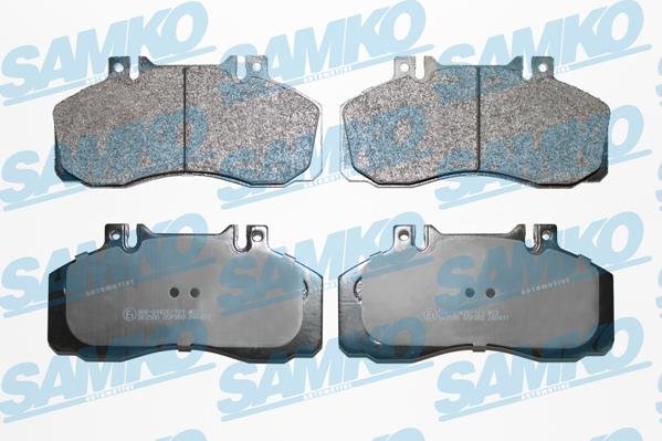 Samko 5SP360 - Brake Pad Set, disc brake www.parts5.com