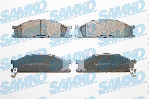 Samko 5SP378 - Brake Pad Set, disc brake www.parts5.com