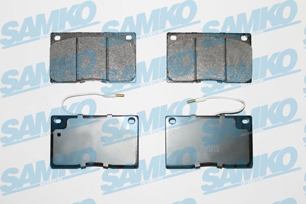 Samko 5SP372 - Brake Pad Set, disc brake www.parts5.com