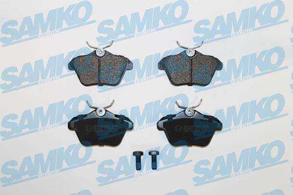 Samko 5SP298 - Brake Pad Set, disc brake www.parts5.com