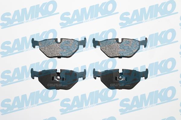 Samko 5SP297 - Brake Pad Set, disc brake www.parts5.com