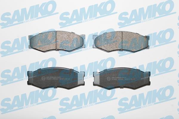 Samko 5SP264 - Brake Pad Set, disc brake www.parts5.com