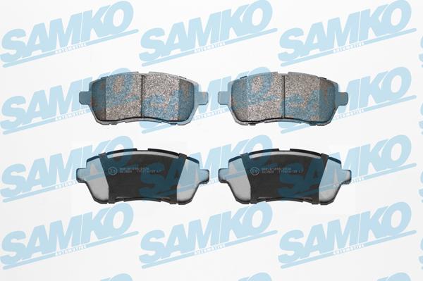 Samko 5SP2045 - Brake Pad Set, disc brake www.parts5.com