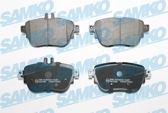 Samko 5SP2042 - Brake Pad Set, disc brake www.parts5.com