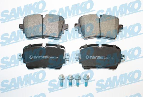 Samko 5SP2027 - Brake Pad Set, disc brake www.parts5.com