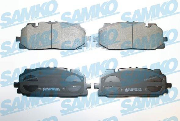 Samko 5SP2102 - Brake Pad Set, disc brake www.parts5.com