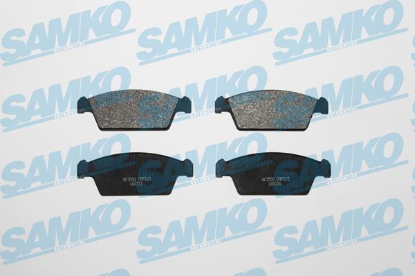 Samko 5SP213 - Brake Pad Set, disc brake www.parts5.com