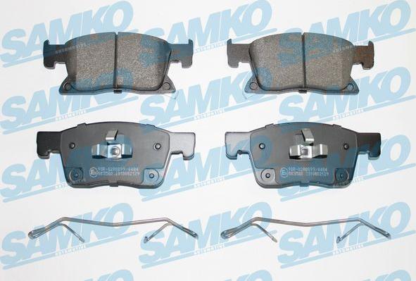 Samko 5SP2129K - Brake Pad Set, disc brake www.parts5.com