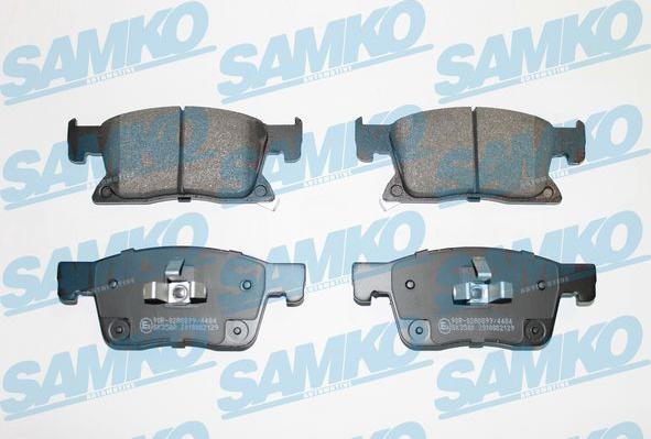 Samko 5SP2129 - Brake Pad Set, disc brake www.parts5.com