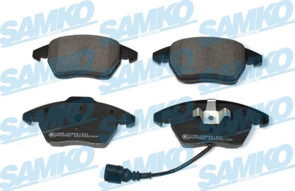 Samko 5SP2309 - Brake Pad Set, disc brake www.parts5.com