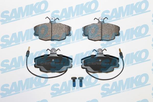 Samko 5SP220 - Brake Pad Set, disc brake www.parts5.com