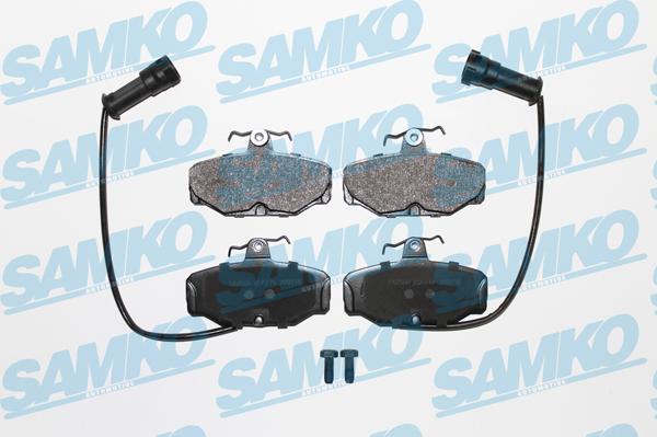 Samko 5SP279 - Brake Pad Set, disc brake www.parts5.com