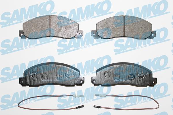 Samko 5SP278 - Brake Pad Set, disc brake www.parts5.com