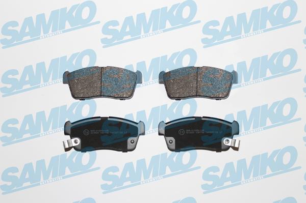 Samko 5SP796 - Brake Pad Set, disc brake www.parts5.com