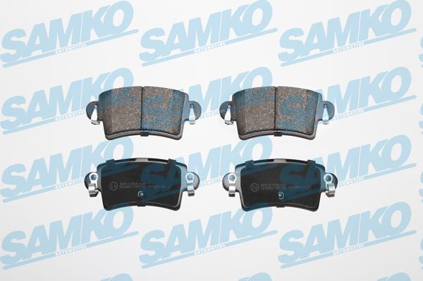 Samko 5SP791 - Brake Pad Set, disc brake www.parts5.com