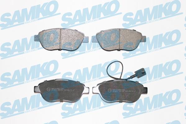 Samko 5SP764 - Brake Pad Set, disc brake www.parts5.com