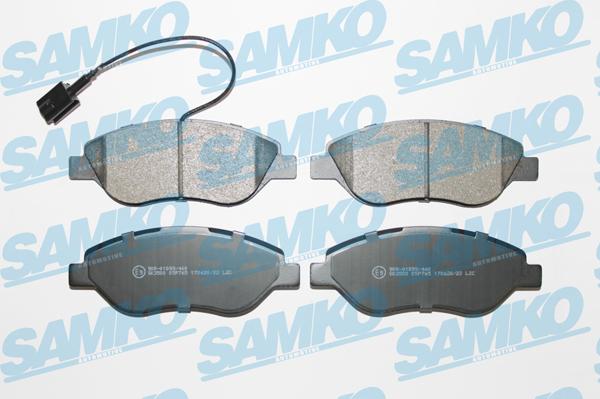 Samko 5SP765 - Brake Pad Set, disc brake www.parts5.com