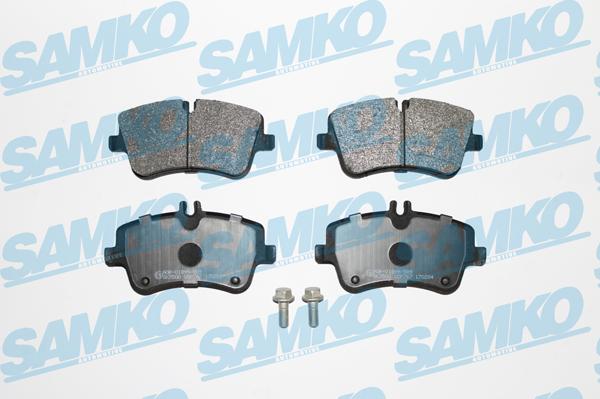 Samko 5SP767 - Brake Pad Set, disc brake www.parts5.com