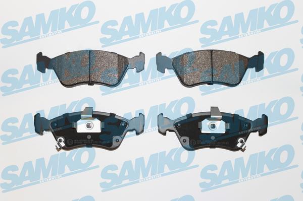 Samko 5SP709 - Brake Pad Set, disc brake www.parts5.com