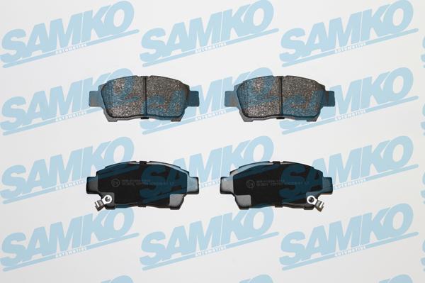 Samko 5SP700 - Brake Pad Set, disc brake www.parts5.com