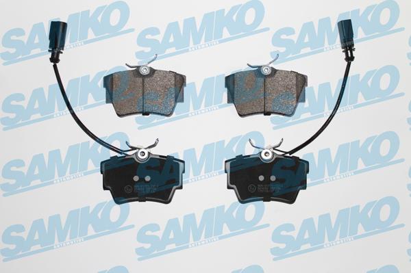 Samko 5SP786 - Brake Pad Set, disc brake www.parts5.com