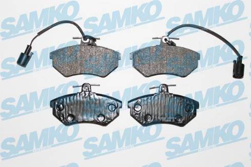 Samko 5SP724 - Brake Pad Set, disc brake www.parts5.com