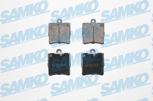 Samko 5SP726 - Brake Pad Set, disc brake www.parts5.com